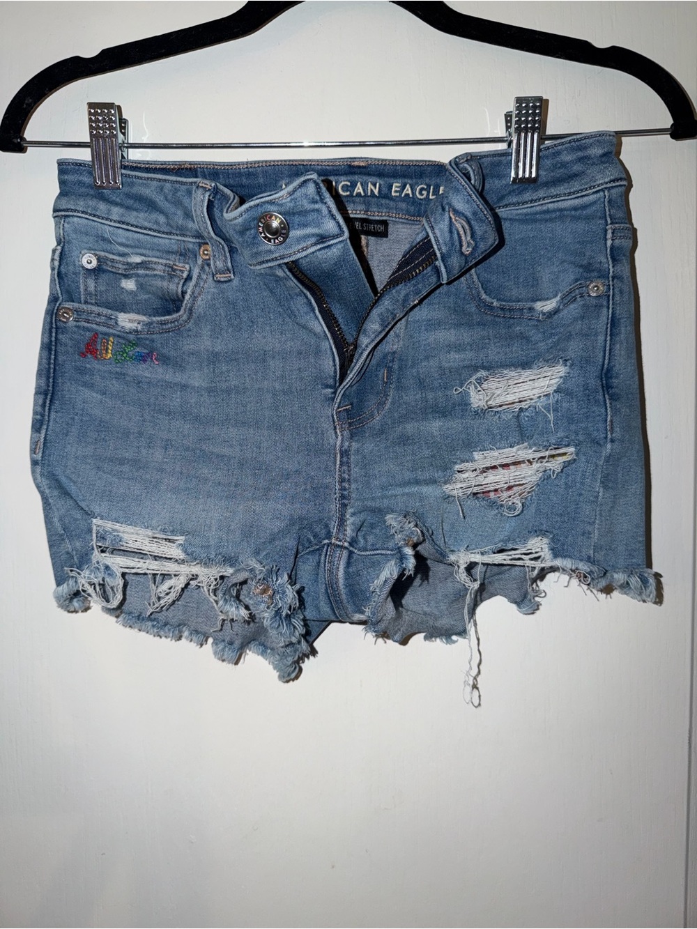 American Eagle pride shorts